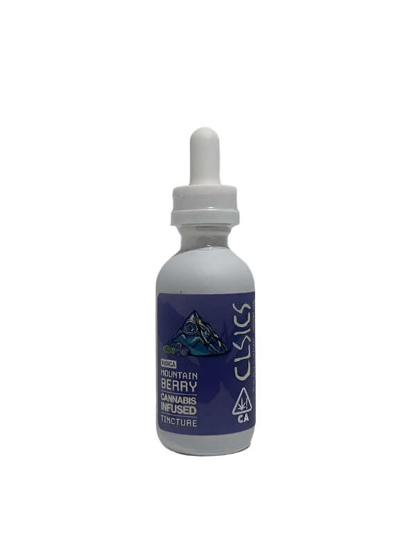 Mountain Berry 1000mg Tincture (CLSICS Rosin & Rosin Infused Pre Rolls)