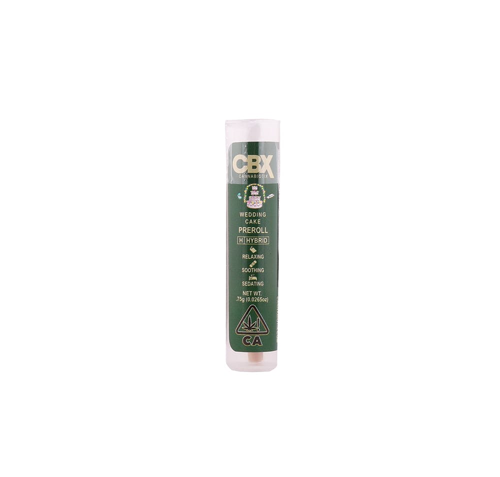 Wedding Cake Preroll 0.75g (Cannabiotix)