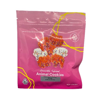 Animal Cookies 1000 THC Edible (The Cookie Factory)