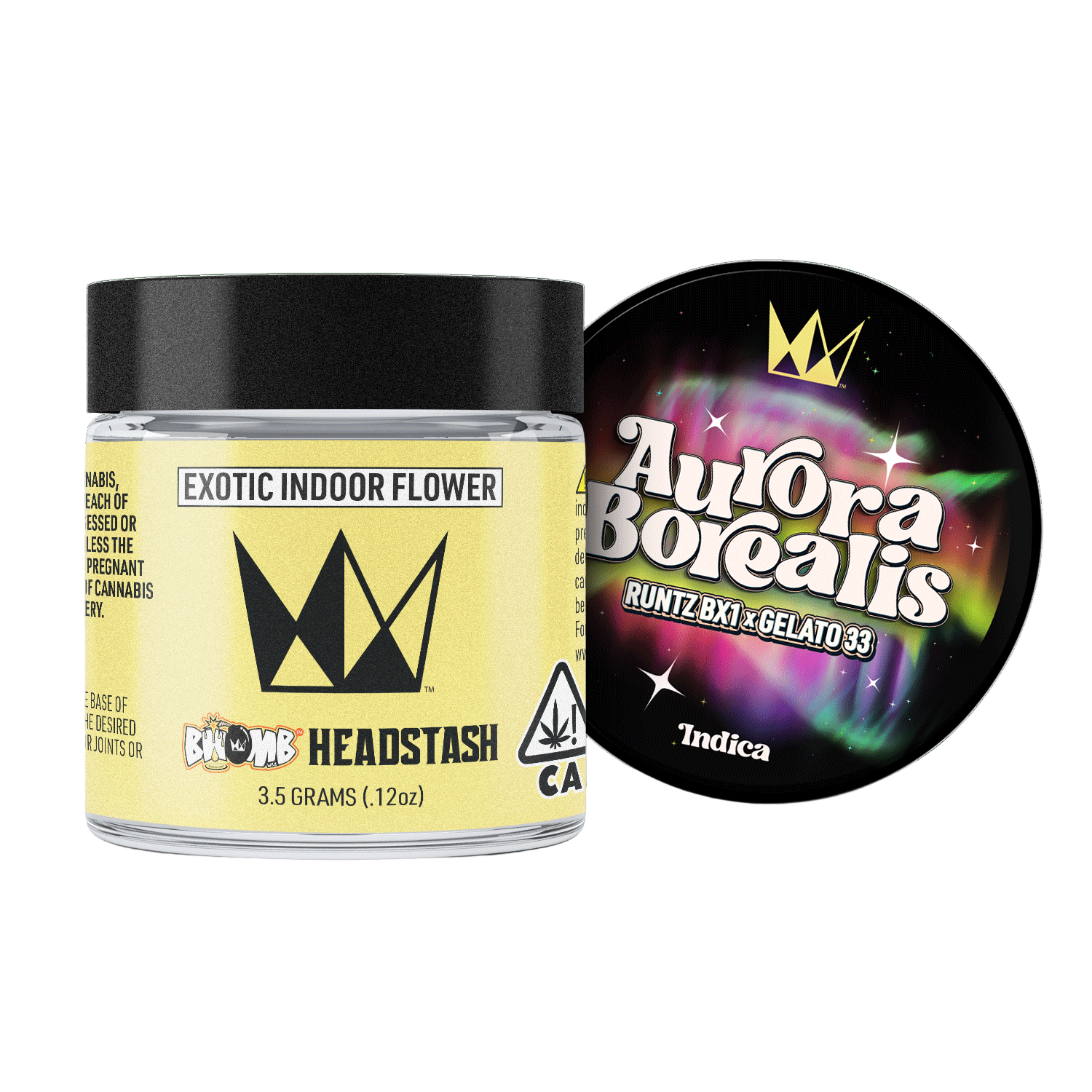 Aurora Borealis Headstash Top Shelf Indoor Flower 3.5g (West Coast Cure)