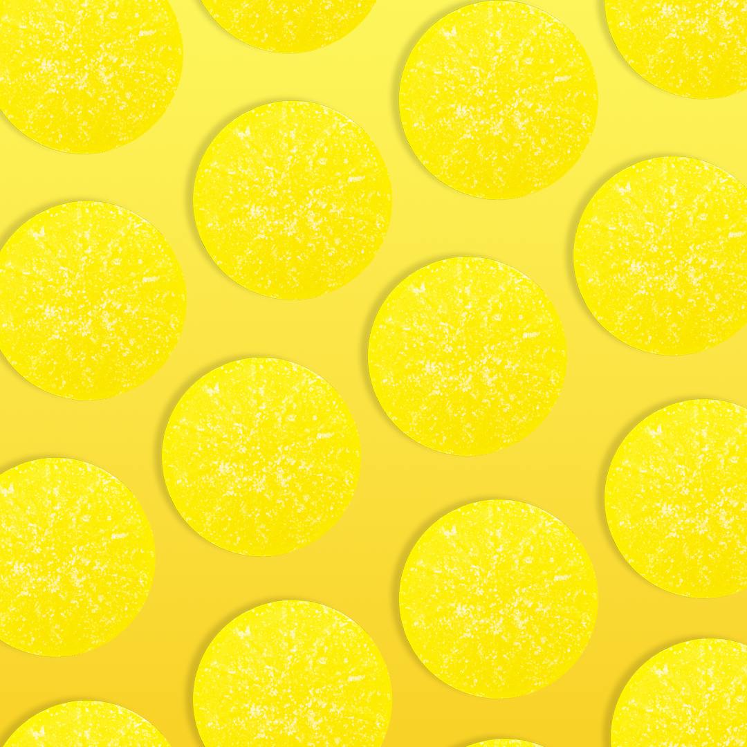 Lit Lemonade High Dose MAX Gummy 1pc 100mg THC (Dr. Norm's)