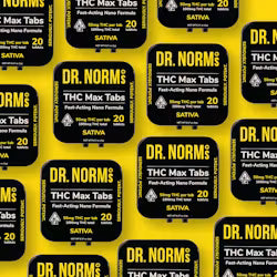THC Sativa MAX Tablets 20pk 1000mg THC (Dr. Norm's)