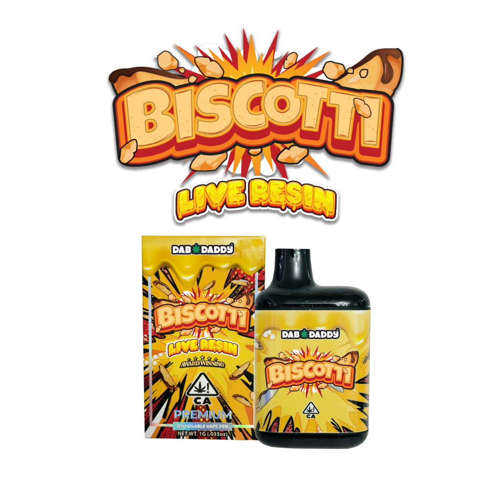 Biscotti Live Resin Disposable (Dab Daddy)