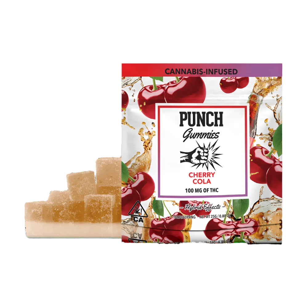 Cherry Cola Gummies 100mg (Punch Edibles & Extracts)
