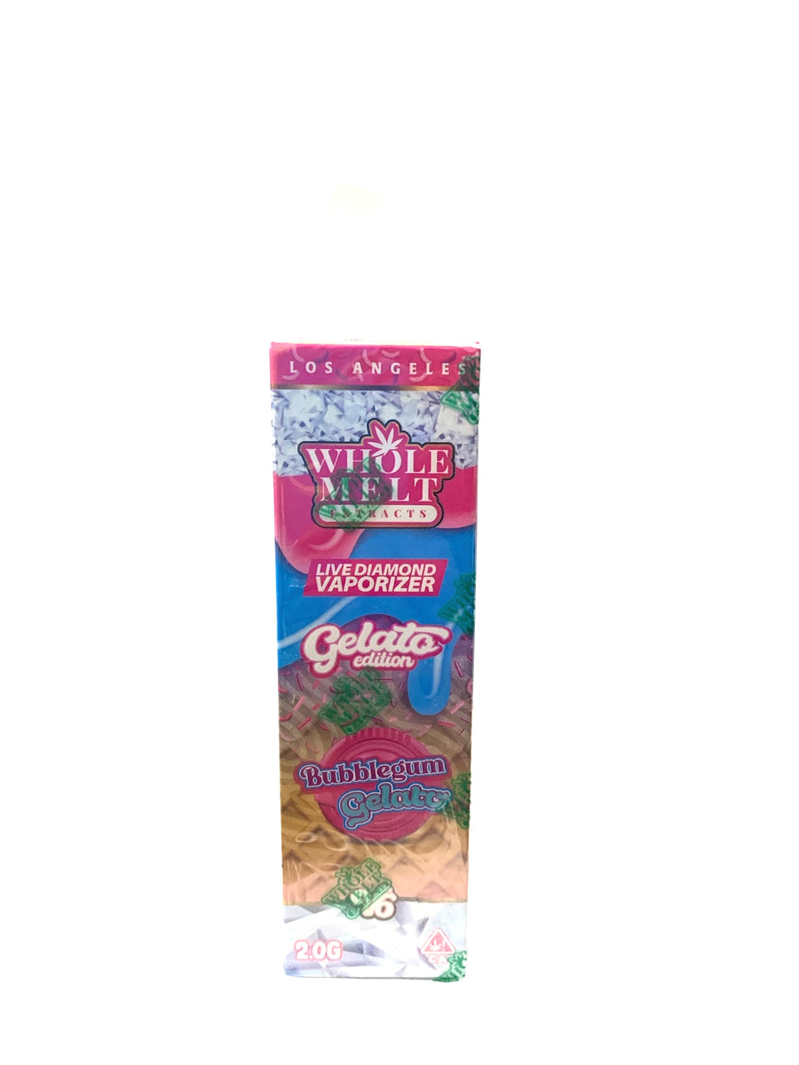 Bubblegum Gelato Live Diamonds All in One Disposable 2G (WHOLE MELT EXTRACTS)