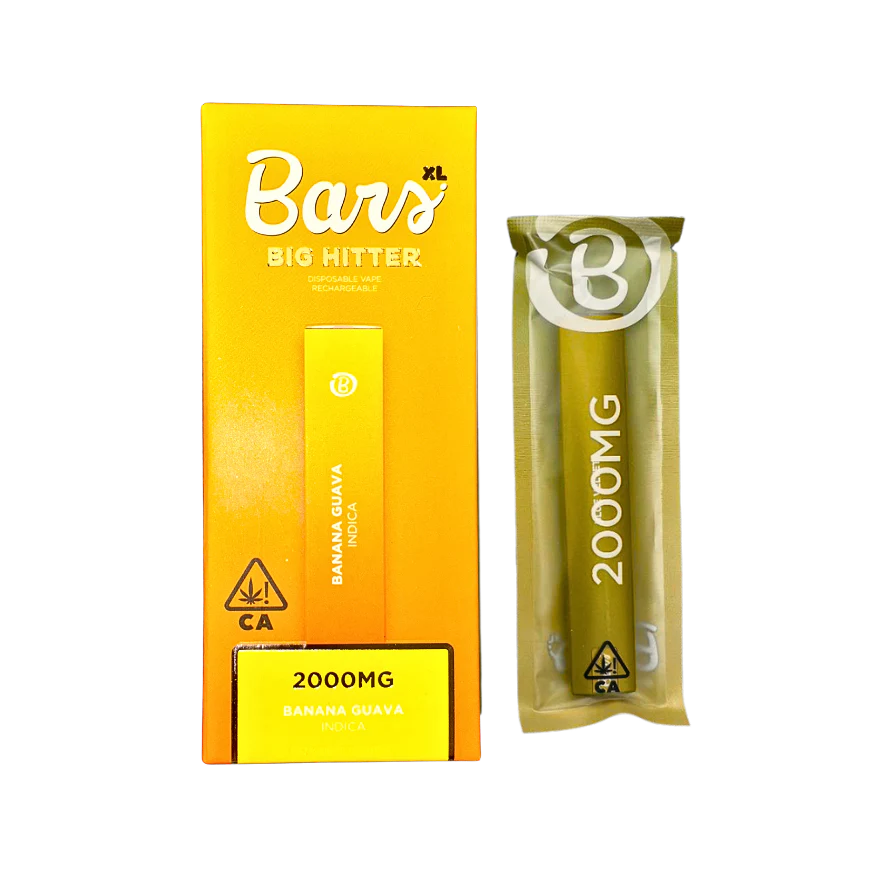 BARS XL DISPOSABLE- BANANA GUAVA- 2G (INCIDCA)
