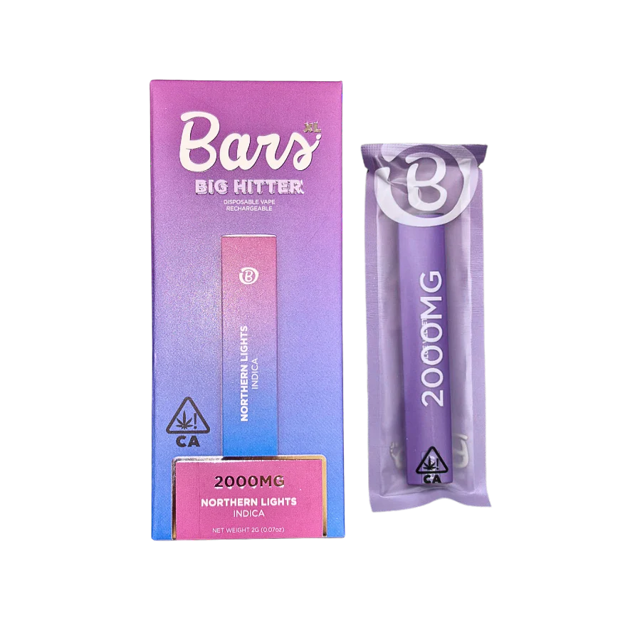 BARS XL DISPOSABLE-NORTHEN LIGHTS- 2G (INDICA)