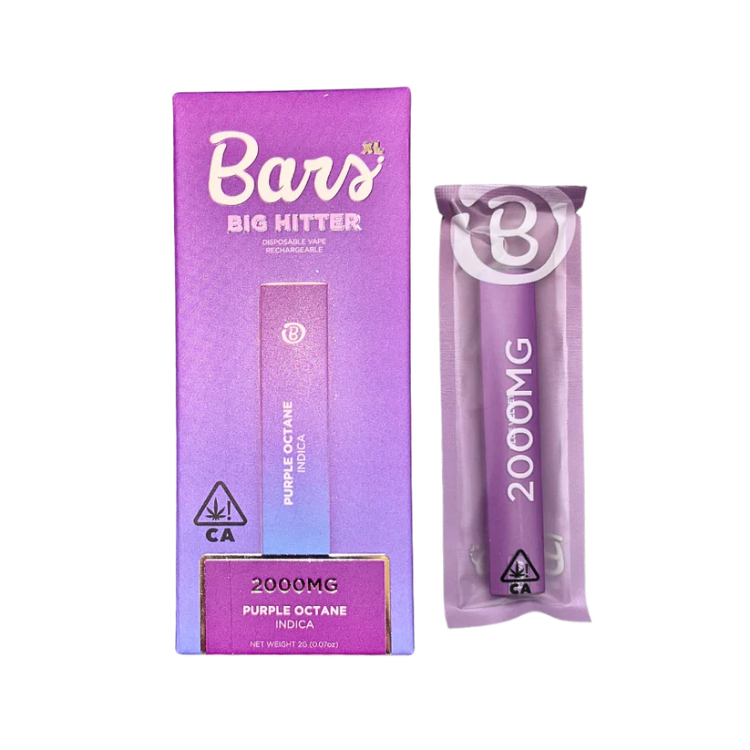Purple Octane Live Resin Disposable Vape 2g (Bars XL)