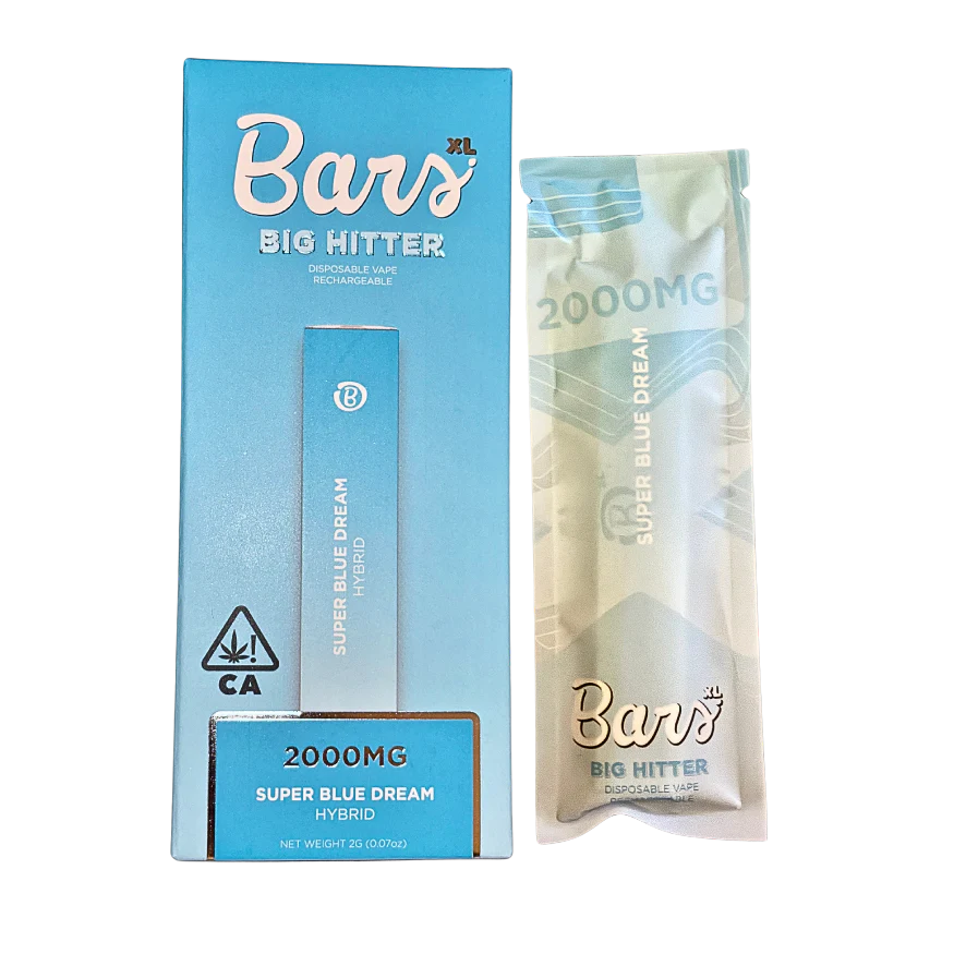 BARS XL DISPOSABLE- SUPER BLUE DREAM- 2G (HYBRID)