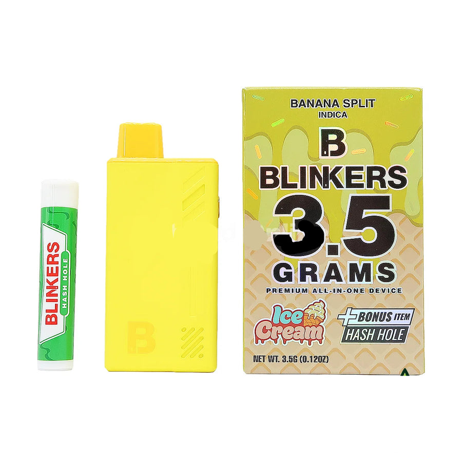 Banana Split All in One Disposable +Free Hash Hole 3.5G (Blinkers)