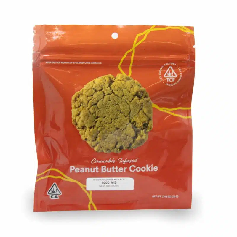 Peanut Butter Cookie Cannabis Infused 1pc 1000mg THC (The Cookie Factory)