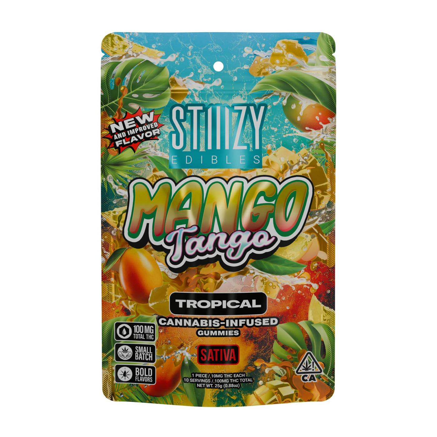 Mango Tango Gummies 100mg THC Edibles (STIIIZY)