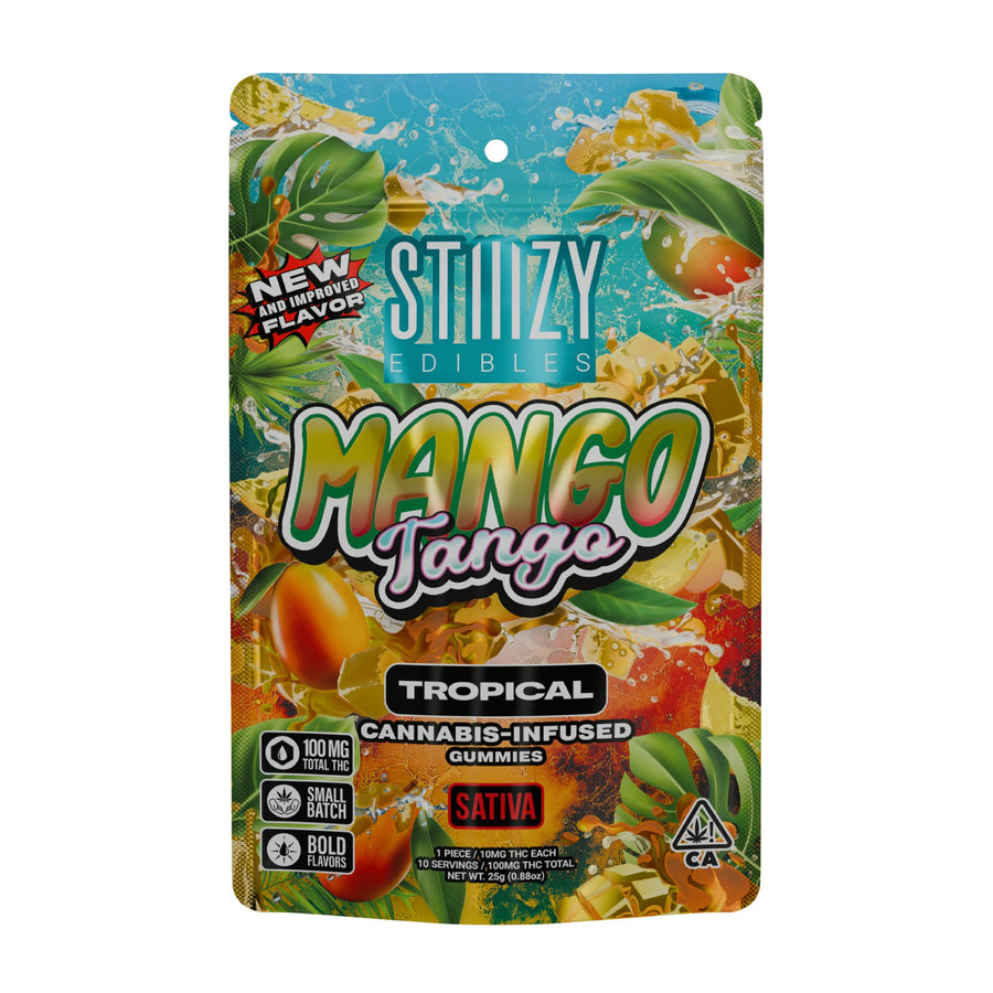Mango Tango Gummies 100mg THC Edibles (STIIIZY)