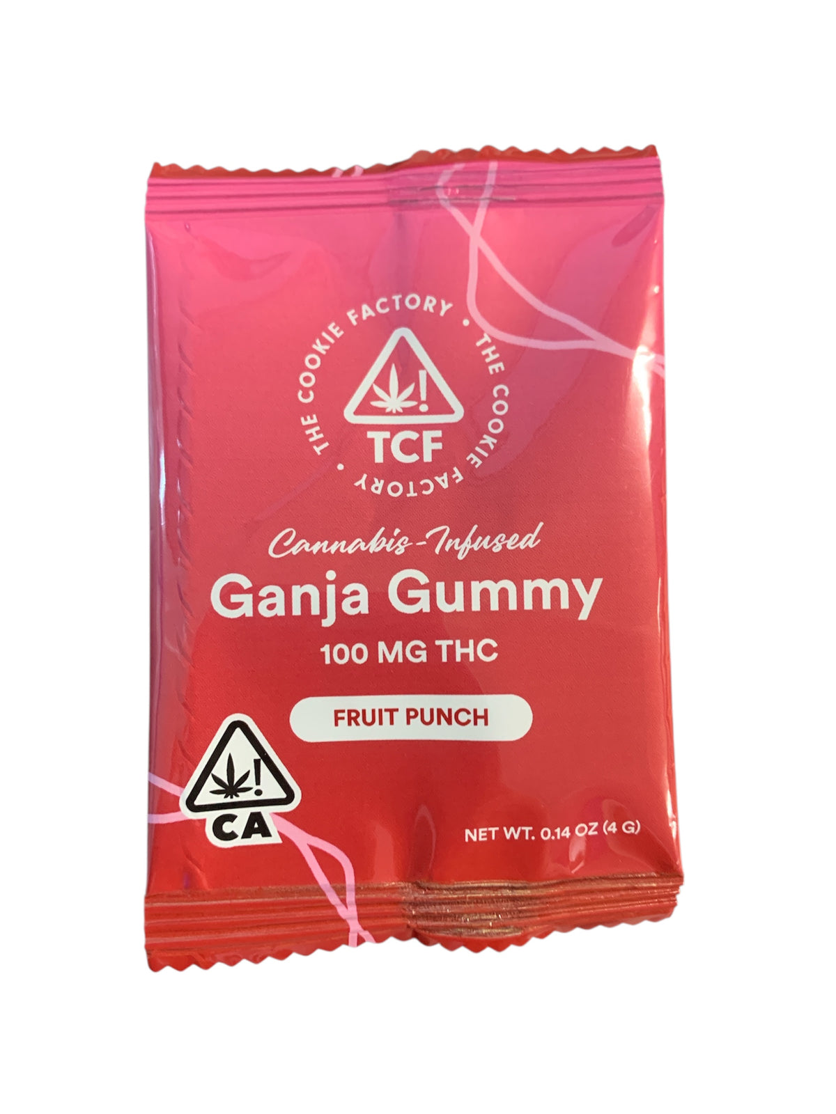 Fruit Punch Single 1pc 100mg THC (The Cookie Factory)