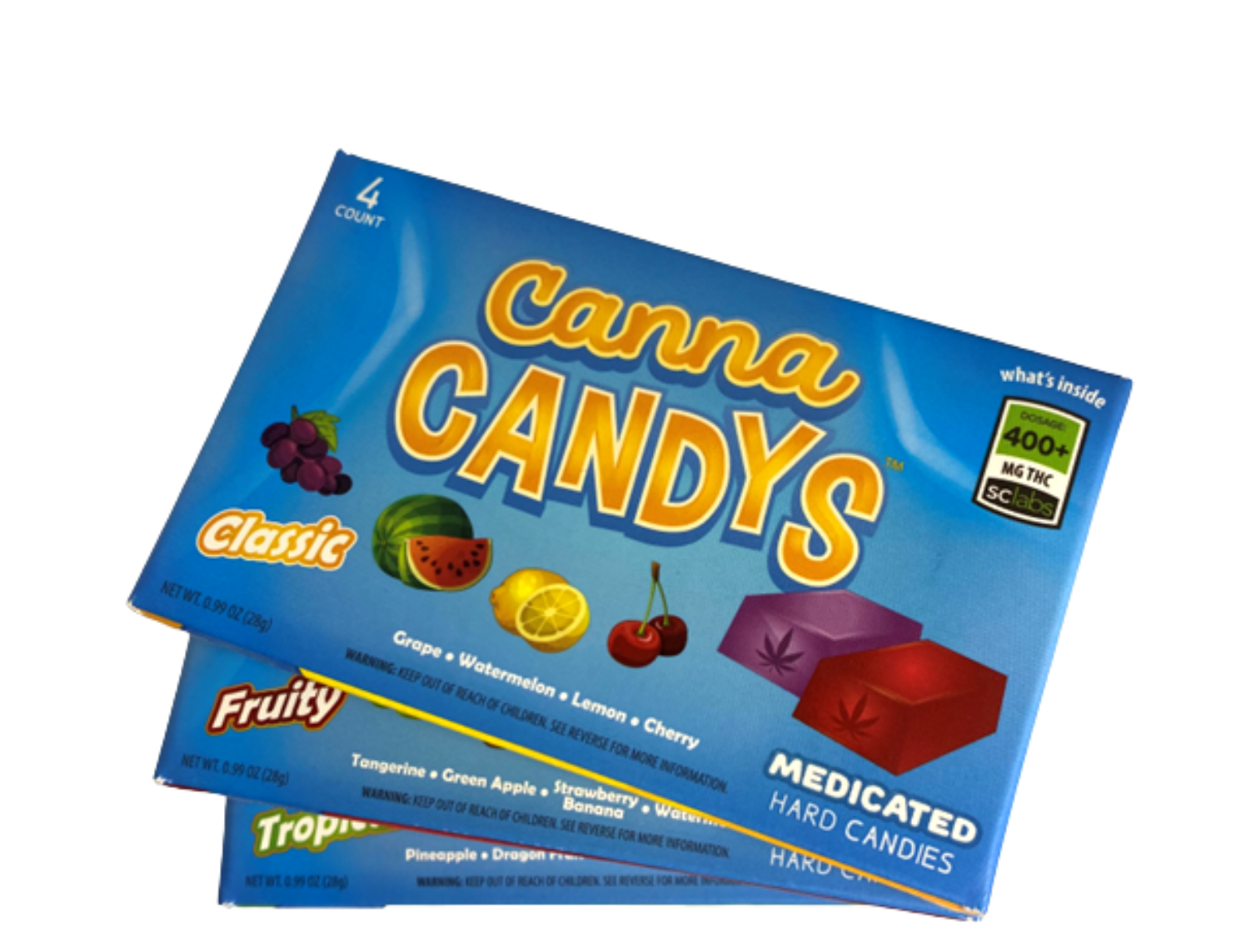 Tropical Hard Candies (Canna Candys)