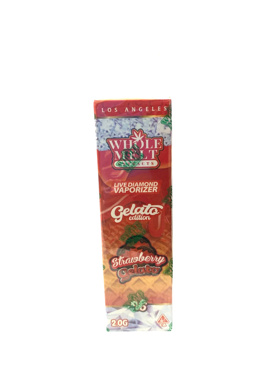Strawberry Gelato Live Diamonds All in One Disposable 2G (WHOLE MELT EXTRACTS)