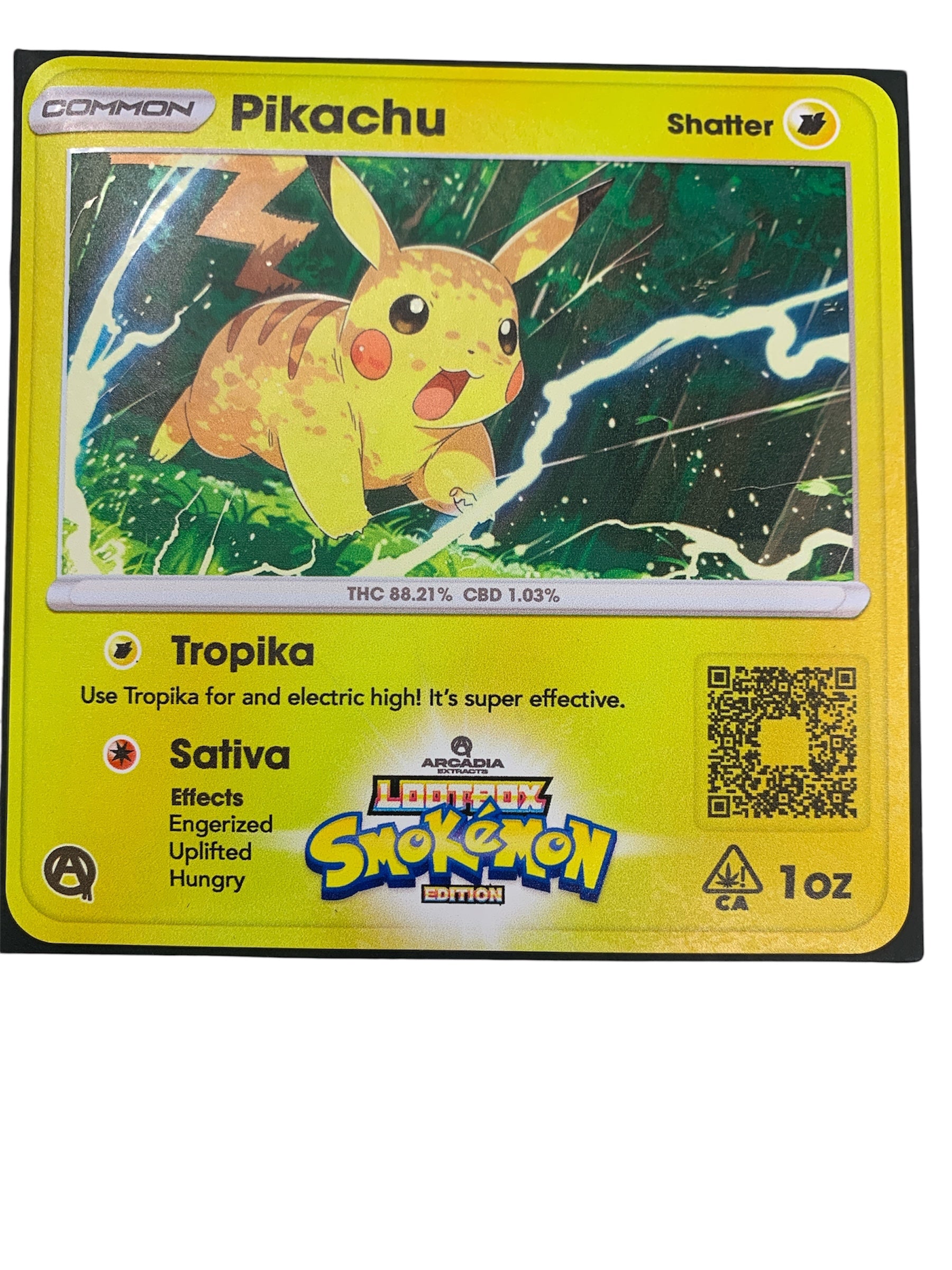 Tropika Shatter Sativa 1oz (Arcadia Extracts)