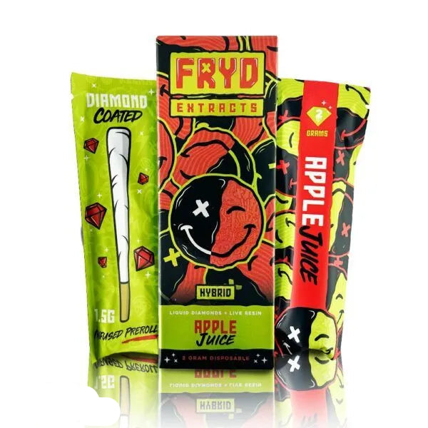 Apple Juice Liquid Diamonds Live Resin Disposable 2g (Fryd Extracts)