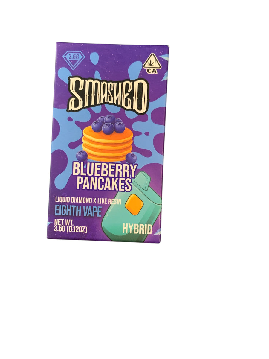 Blueberry Pancakes Liquid Diamond x Live Resin Disposable 3.5g (Smashed)