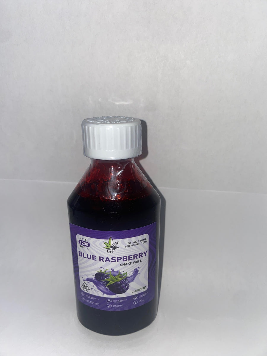 Blue Raspberry THC Syrup (Green Privilage)