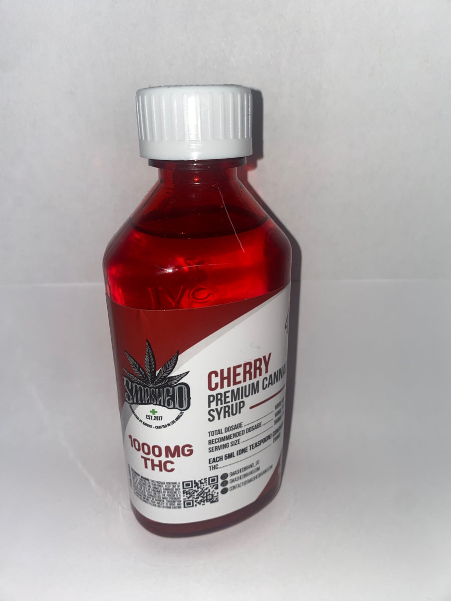 Cherry Premium Cannabis Syrup (Smashed)