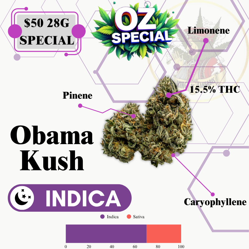 Obama Kush (OUTDOOR LOW QUALITY FLOWER)
