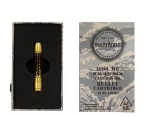 Afghan Kush Cartridge 1g (Warriors Bullet)