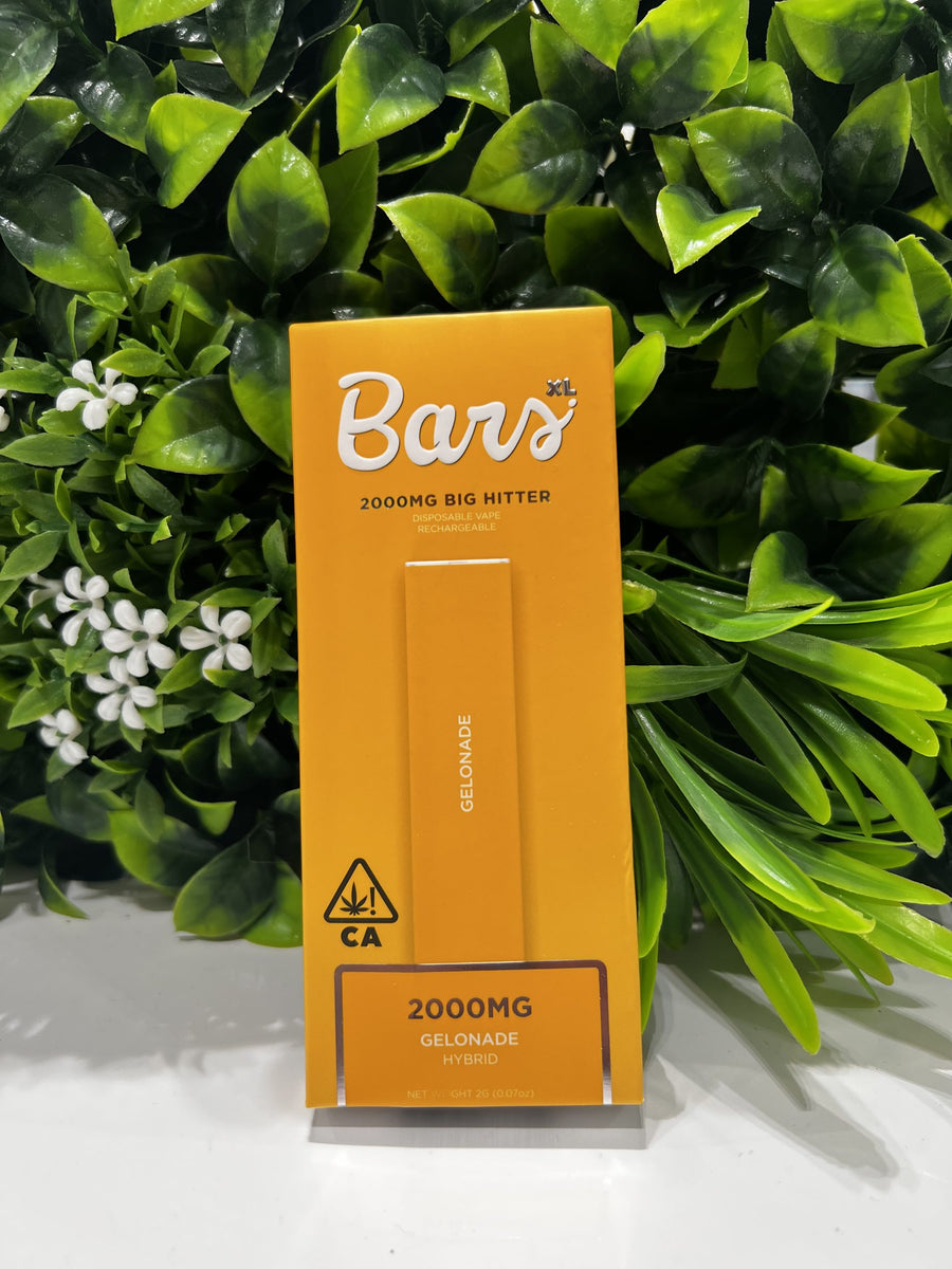BARS XL DISPOSABLE- GELONADE- 2G (HYBRID)