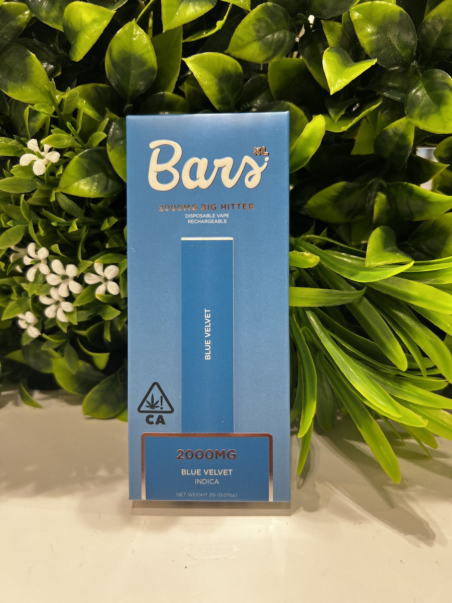 BARS XL DISPOSABLE-BLUE VELVET- 2G (INDICA)