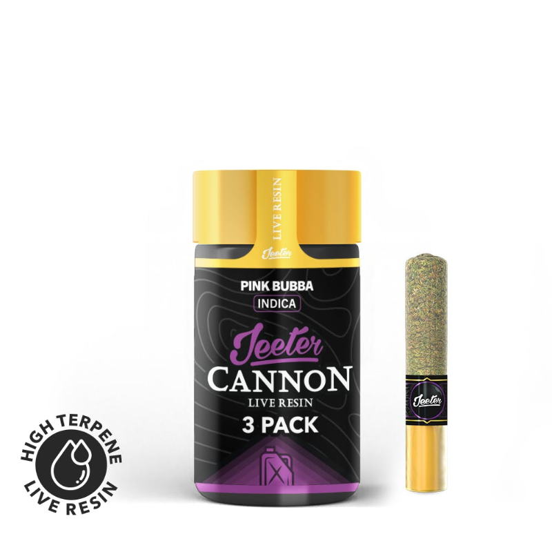 Pink Bubba Jeeter Cannon Live Rosin 3pk 1.5g (Jeeter)