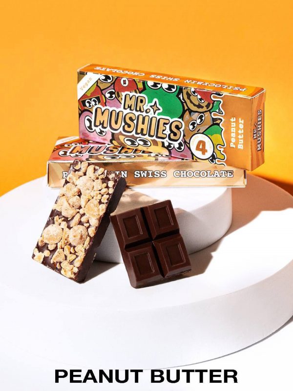 Peanut Butter Swiss Mushroom Chocolate 4G (Mr. Mushies)