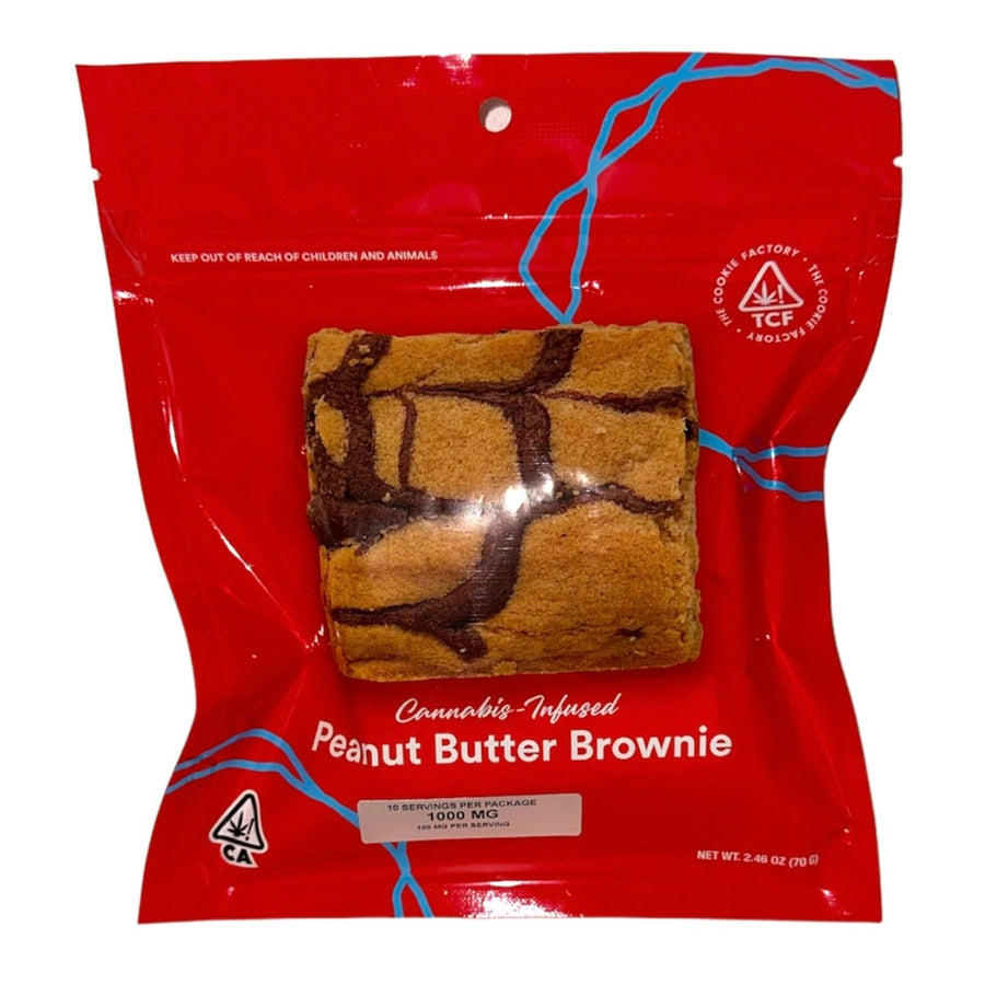 Peanut Butter Brownie 1000 THC Edible (The Cookie Factory)