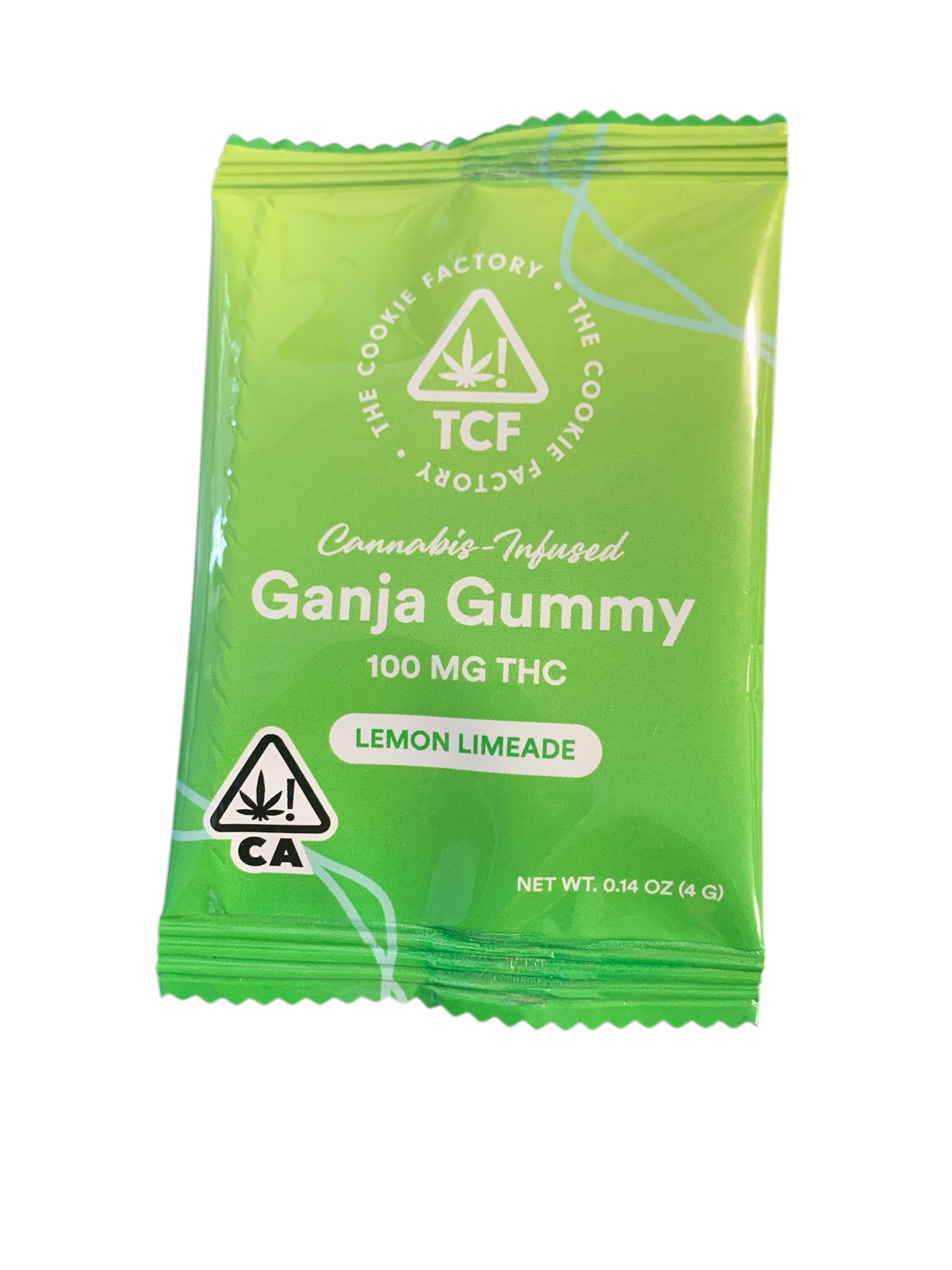 Lemon Limeade Single 1pc 100mg THC (The Cookie Factory)