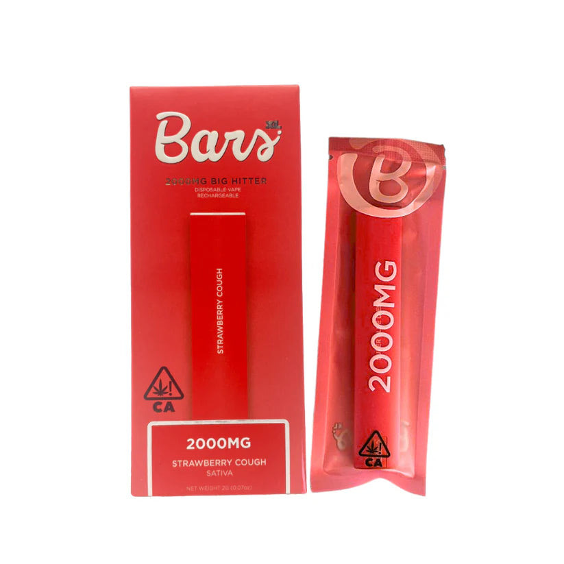 Strawberry Cough Live Resin Disposable Vape 2g (Bars XL)