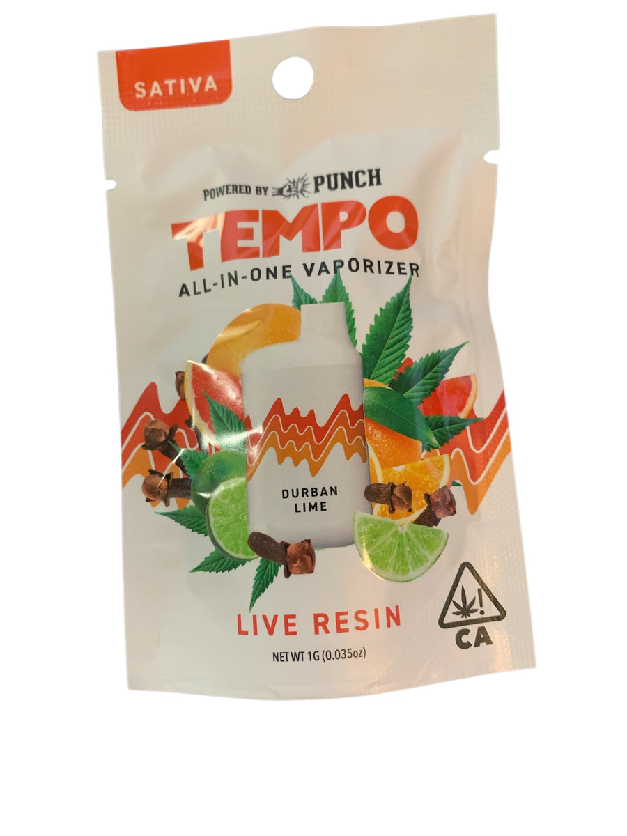 Durban Lime Live Resin AIO Vape (Sativa)