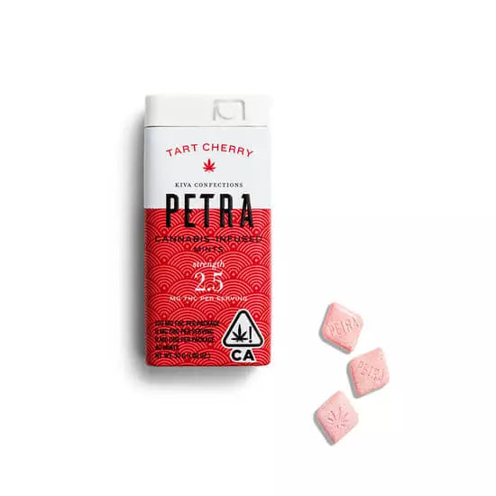 Tart Cherry Petra 100mg (Kiva Confections)