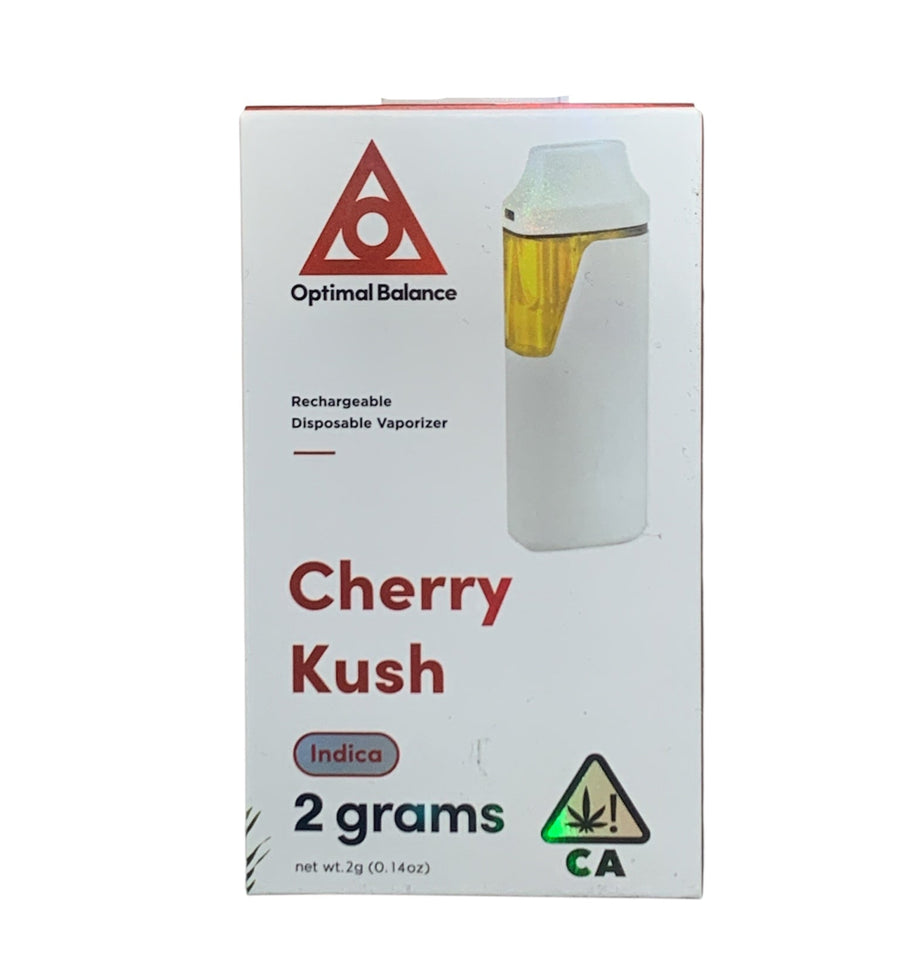 Cherry Kush Indica Disposable Vape 2G (Optimal Balance)