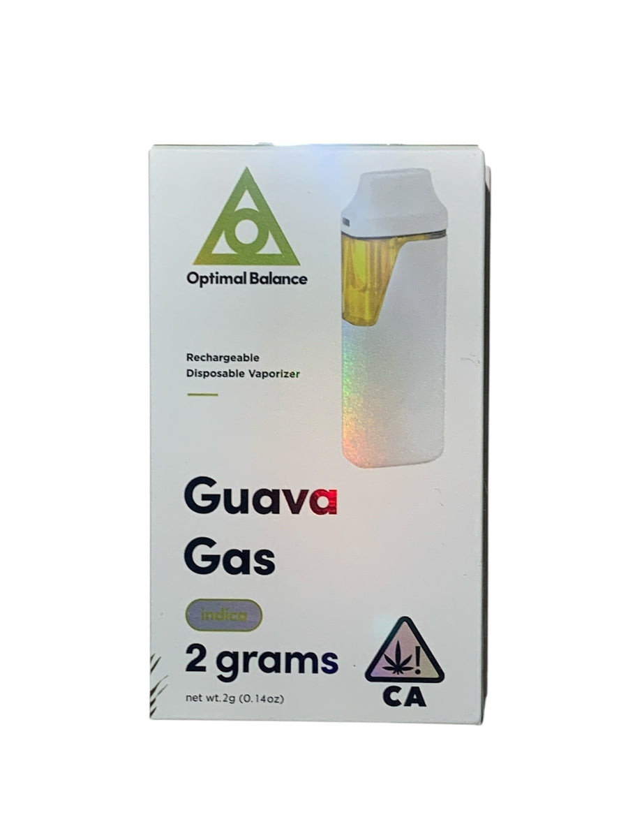 Guava Gas Indica Disposable Vape 2G (Optimal Balance)