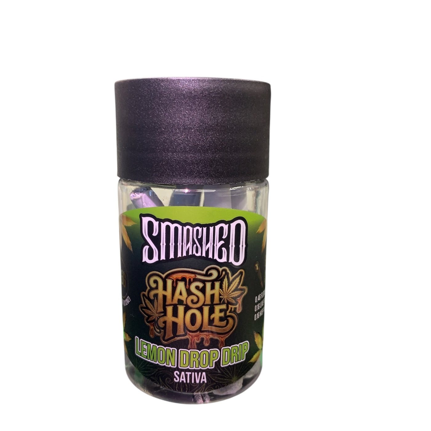 Lemon Drop Hash Hole Prerolls 3.6g 6pk (Smashed)