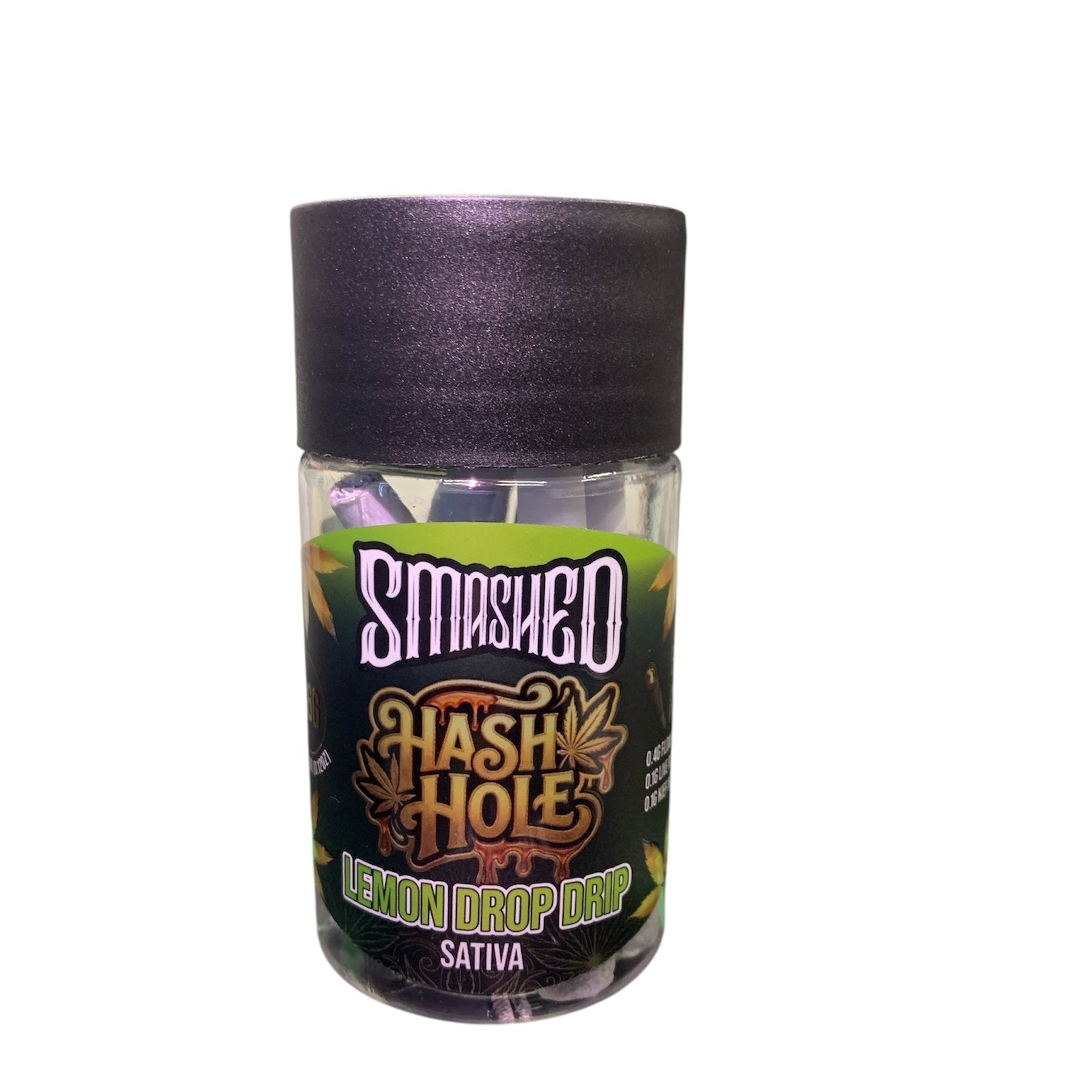 Lemon Drop Hash Hole Prerolls 3.6g 6pk (Smashed)