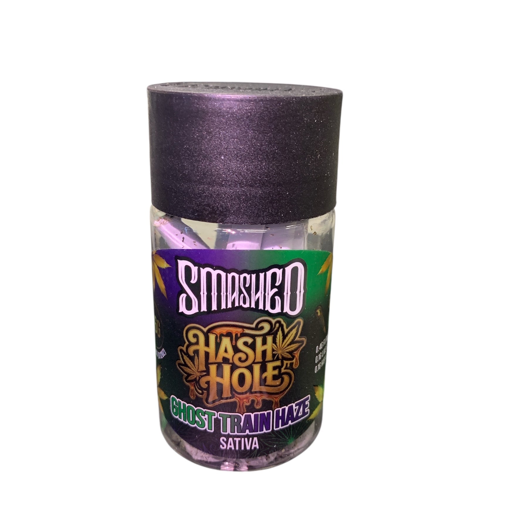 Ghost Train Haze Hash Hole Prerolls 3.6g 6pk (Smashed)