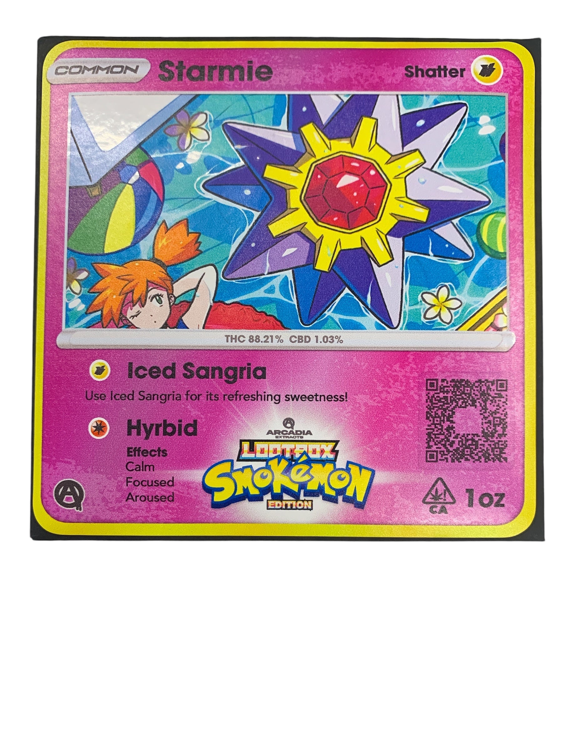 Iced Sangria Shatter Hybrid 1oz (Arcadia Extracts)