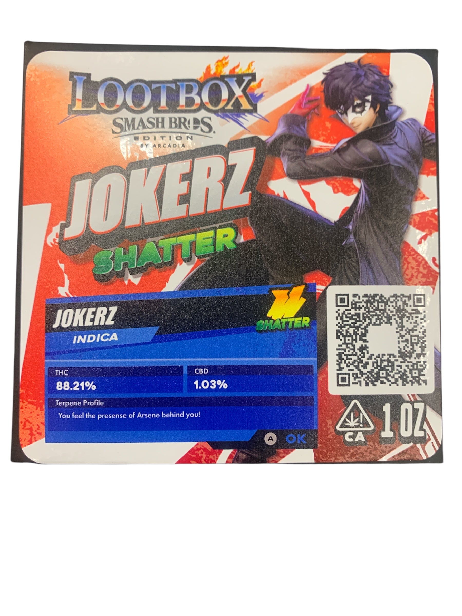 Jokerz Shatter 1oz (Arcadia Extracts)