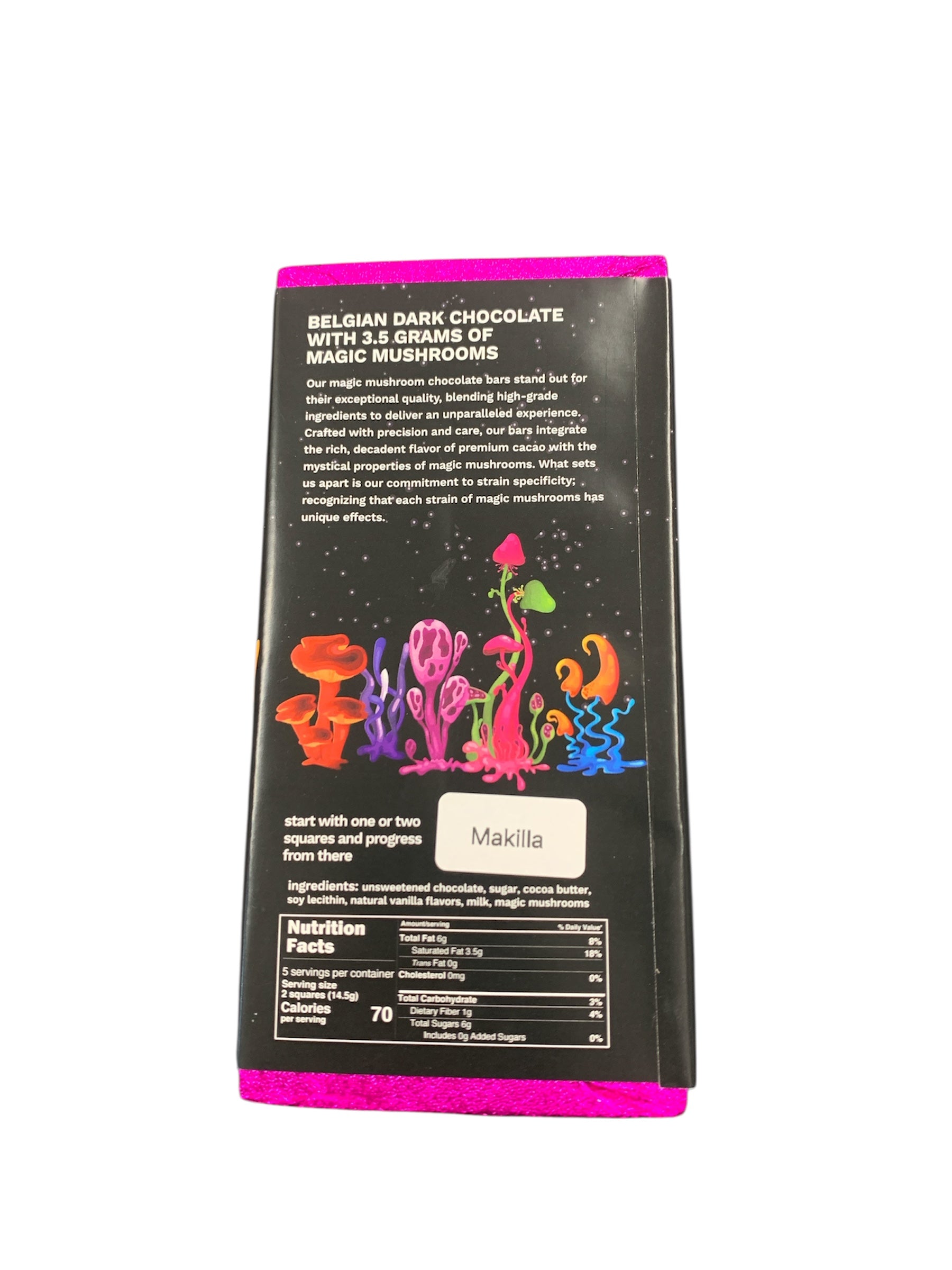 Makilla Dark Chocolate Magic Mushrooms 3.5g (Chocolate Chuckles)