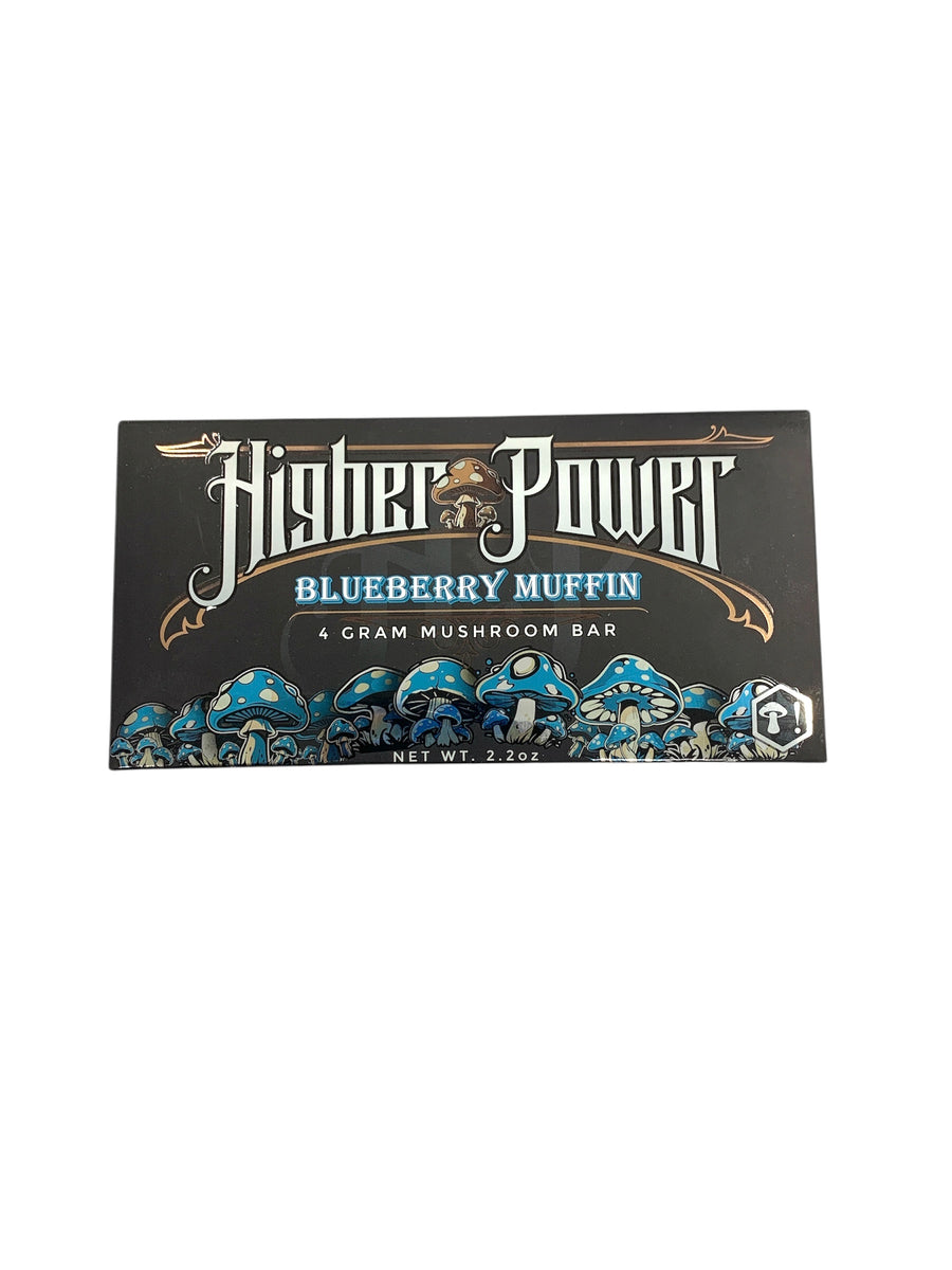 Blueberry Muffin Mushroom Chocolate Bar 4g (Higher Power)