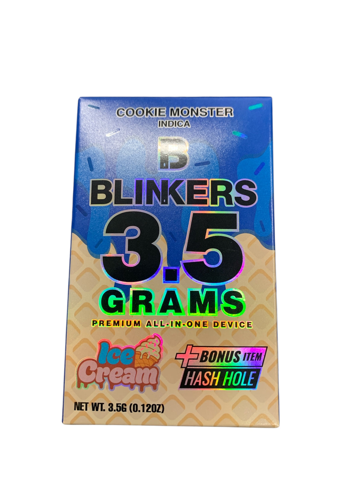 Cookie Monster All in One Disposable (+Free Hash Hole) 3.5G (Blinkers)