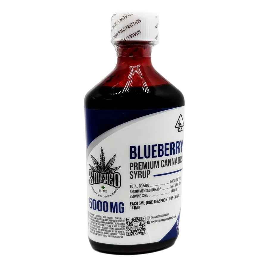 Blueberry Premium Cannabis Syrup (Smashed)