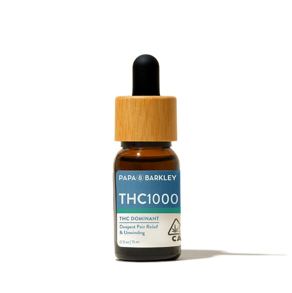 Releaf Tincture THC1000, 15ml (Papa & Barkley)