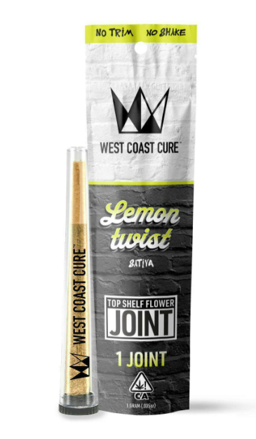 Lemon Twist - Top Shelf CUREjoint 1g (West Coast Cure)