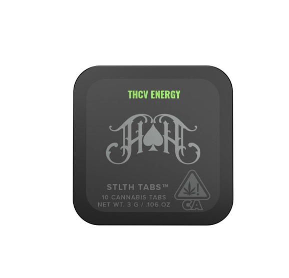 Lights On THCV Energy Stlth Tabs | Sativa - RCS Tablets -10 count-(Heavy Hitters)